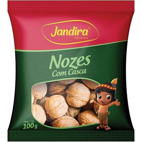 Nozes Jandira 100g Com Casca