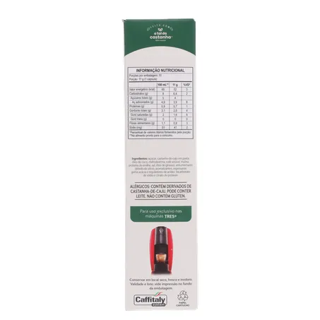 Café com Leite em Cápsula 3corações Latte Vegano Caixa com 10un - 110gr 360-27