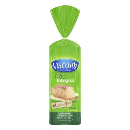 PÃO DE FORMA INTEGRAL VISCONTI