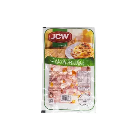Bacon jcw em cubos 150g