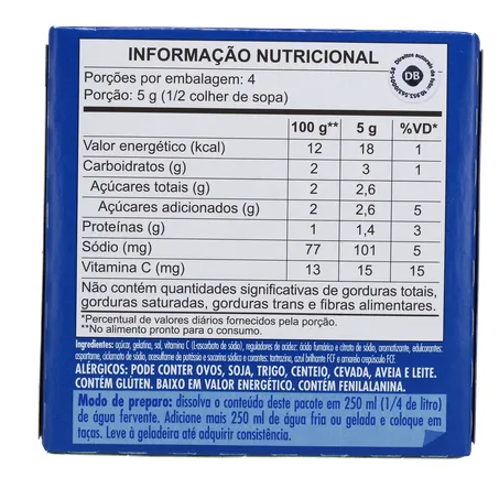 Gelatina Dr Oetker Limão 20g 360-2