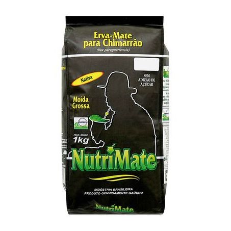 Erva mate nutrimate moida grossa nativa 1kg