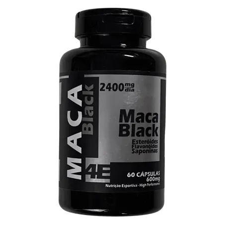 MACA BLACK 600MG 60CAPS 4ELEMENTOS