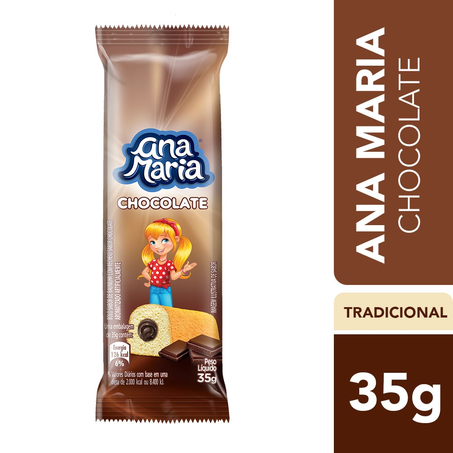 Bolo Ana Maria Pullman 35G Chocolate