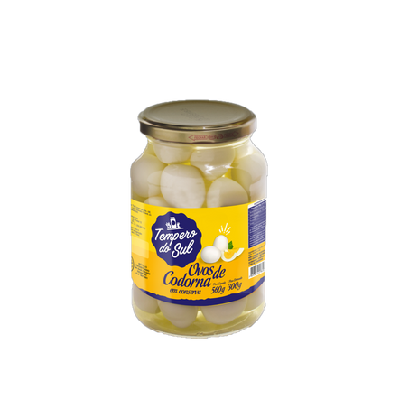 Ovos codorna tempero do sul 300g