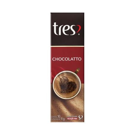 CAPS 3CORACOES CHOCOLATE 10UN