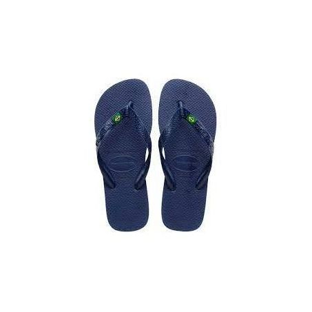 Sandalia/chinelo havaianas brasil marinho 39/40