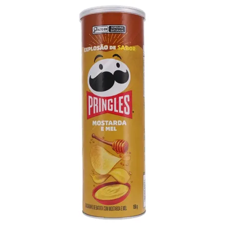 Salgadinho de Batata Pringles Mostarda e Mel Pote 158gr 360-1