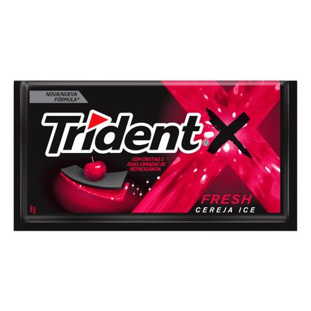 Goma de Mascar Cereja Ice Trident XFresh