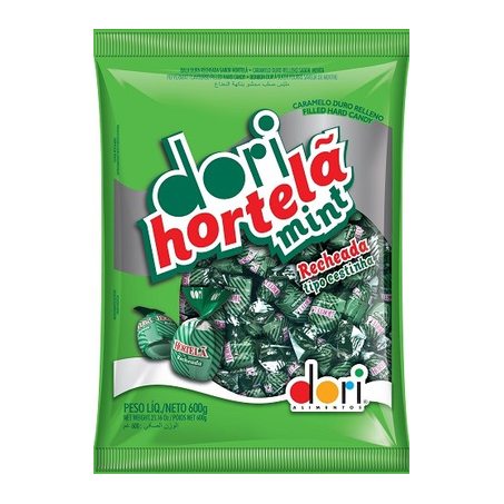 BALA DORI 100G HORTELA RECHEADA 