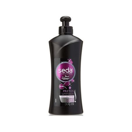 Creme para Pentear Seda Pretos Luminosos Frasco 300ml