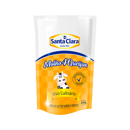 Molho 4 Queijos Santa Clara 250G