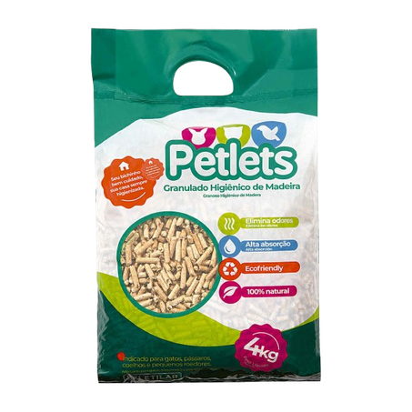 GRANULADO HIGIENICO MIKCAT PETLETS 4 KG           
