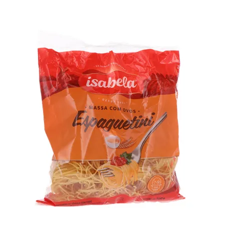 MASSA ISAELA C/OVOS ESPAGUETI 500G 360-35