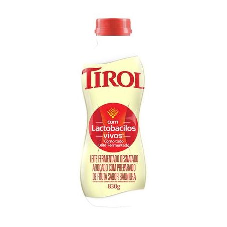 Leite fermentado tirol 830g