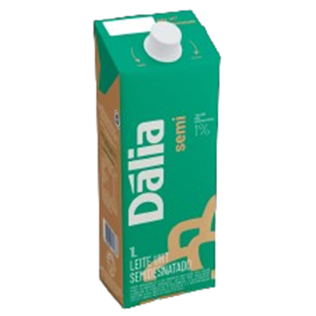 LEITE DÁLIA SEMIDESNATADO 1L
