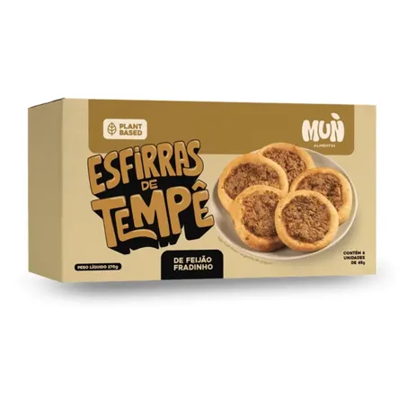 ESFIRRA TEMPE FEIJAO FRADINHO ARROZ NEGRO 270G MUN