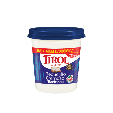 Requeijao tirol tradicional 500g