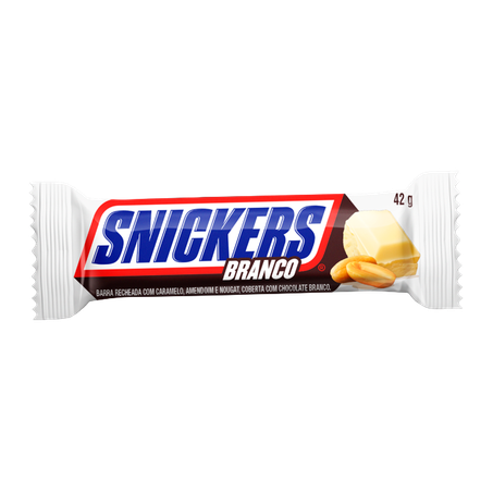 Chocolate snickers chocolate branco 42g