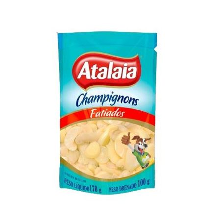 Cogumelo em conserva atalaia chapignon fatiado sachê 100g