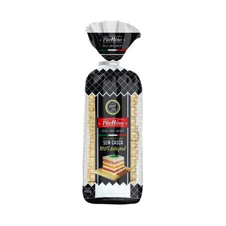 Pão Integral Nino sem Casca 450g