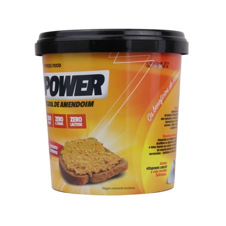 PASTA DE AMENDOIM VITAPOWER 1,005KG 360-10
