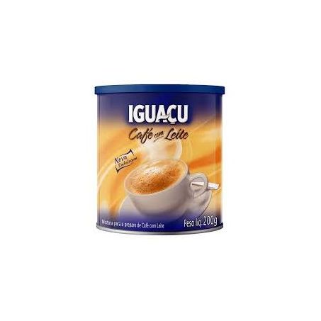 CAFÉ IGUAÇU COM LEITE LATA 200G