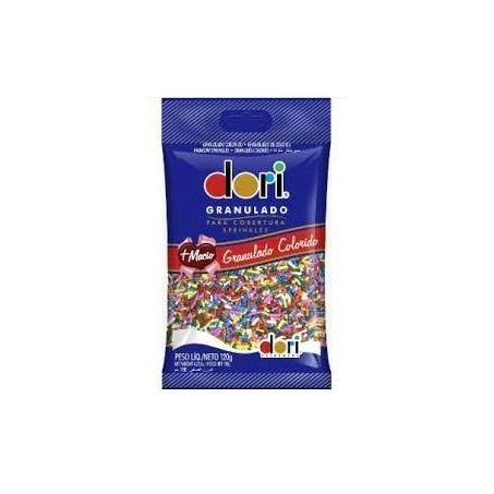 CONFEITO COLORIDO DORI 120 G                      