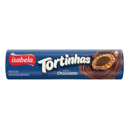 Biscoito recheio chocolate isabela tortinhas