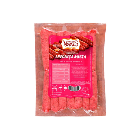Linguiça Novaes Premium Mista Resfriada 500G