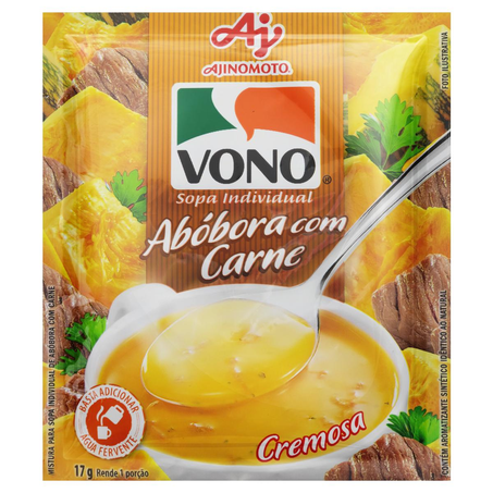 Sopa Vono 17g - Abóbora com Carne