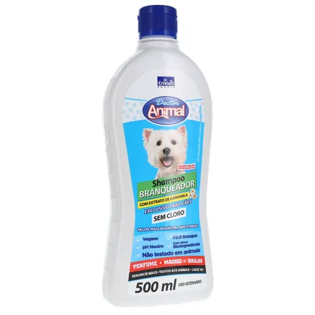 Shampoo Dr Animal 500ml Branqueador 360-34