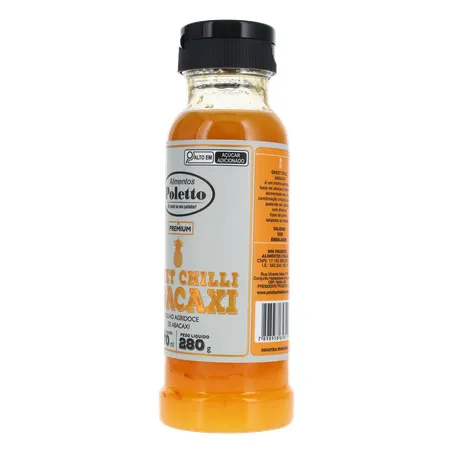 MOLHO PIMENTA POLETTO SWEET CHILLI COM ABACAXI 280G 360-5