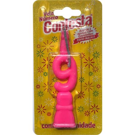 VELA CONFESTA N. 9 ROSA