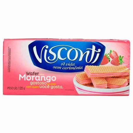 WAFER VISCONTI MORANGO 120G