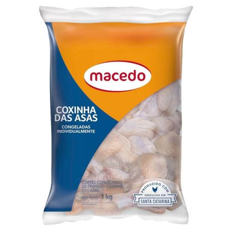 COXINH ASA MACEDO IQF CONGELAD 1KG