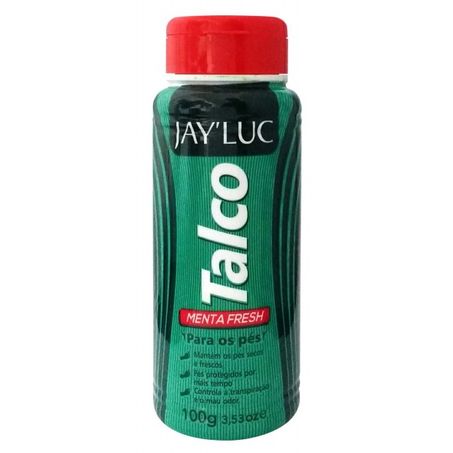 TALCO DESOD PES JAY LUC 100G MENTA FRESH