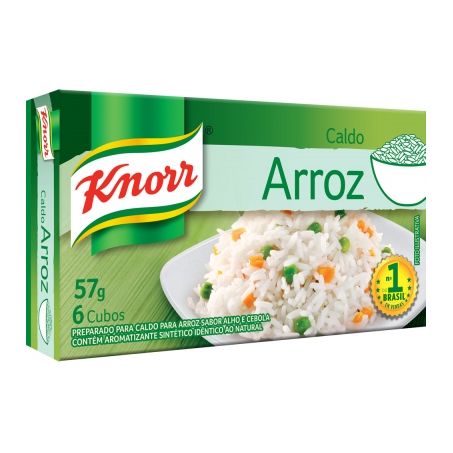 Caldo cebola alho salsinha knorr c/6 57g