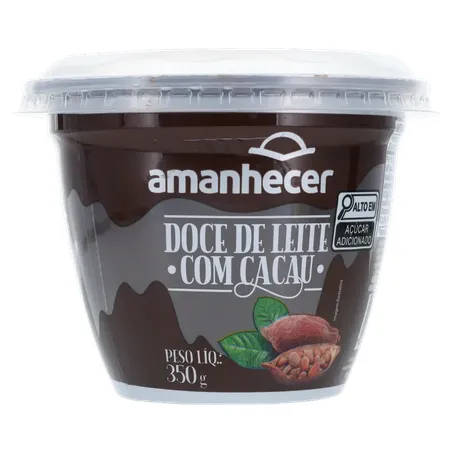 Doce de Leite com Cacau Amanhecer Pote 350gr 360-2