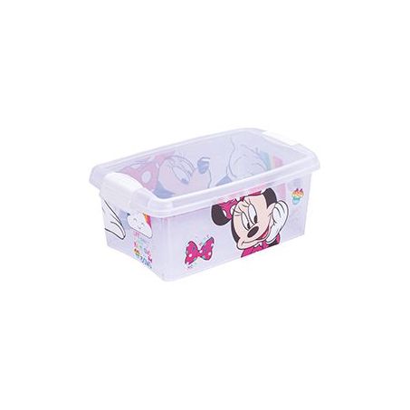Caixa plasutil 4.2l minnie com trava