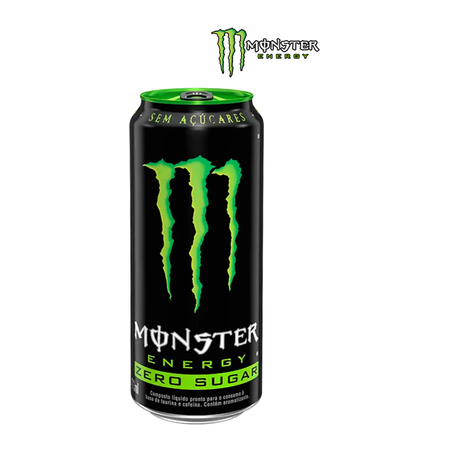 ENERGÉTICO MONSTER ZERO AÇÚCAR 473ML
