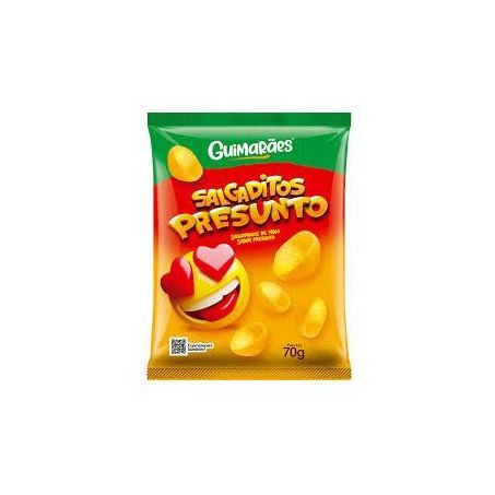 Salgadinho guimarães salgaditos presunto 70g