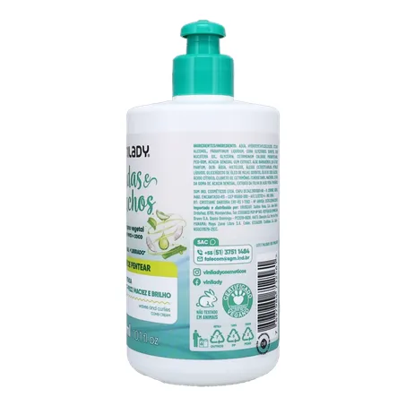 Creme P/Pentear Vinilady Ondas e Cachos 300ml 360-7