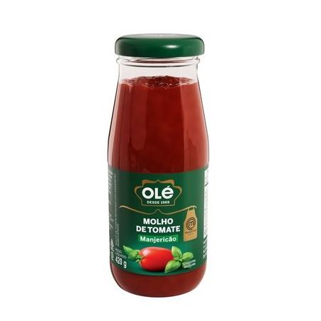 Molho de Tomate Manjericão Olé Masterchef Garrafa 420g