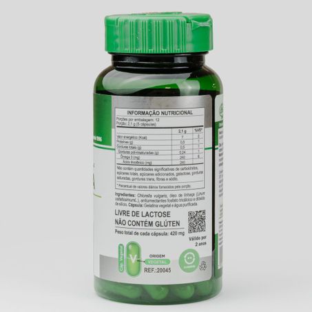 CLORELLA 420MG 60 CAPSULAS UNILIFE 360-2