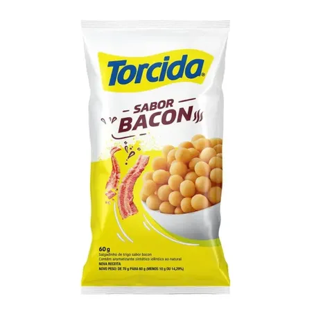 Salgadinhos Torcida Bacon 60g