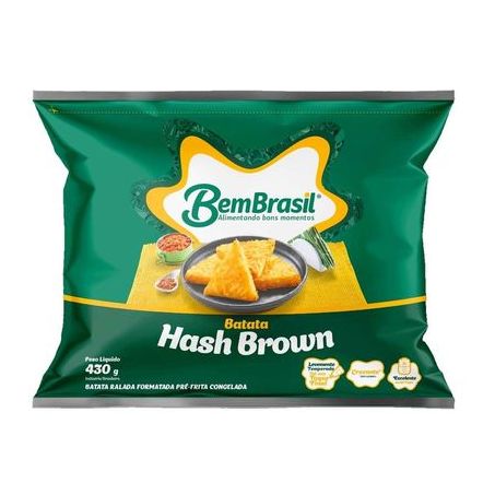 Batata cong bem brasil hash brown 430gr