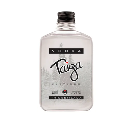 VODKA TAIGA TRIDESTILADA 200ML