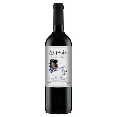 Vinho tinto merlot los coches 750ml