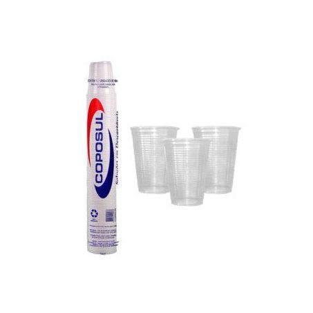 Copo Plast 200ml Coposul C/100 Translucido